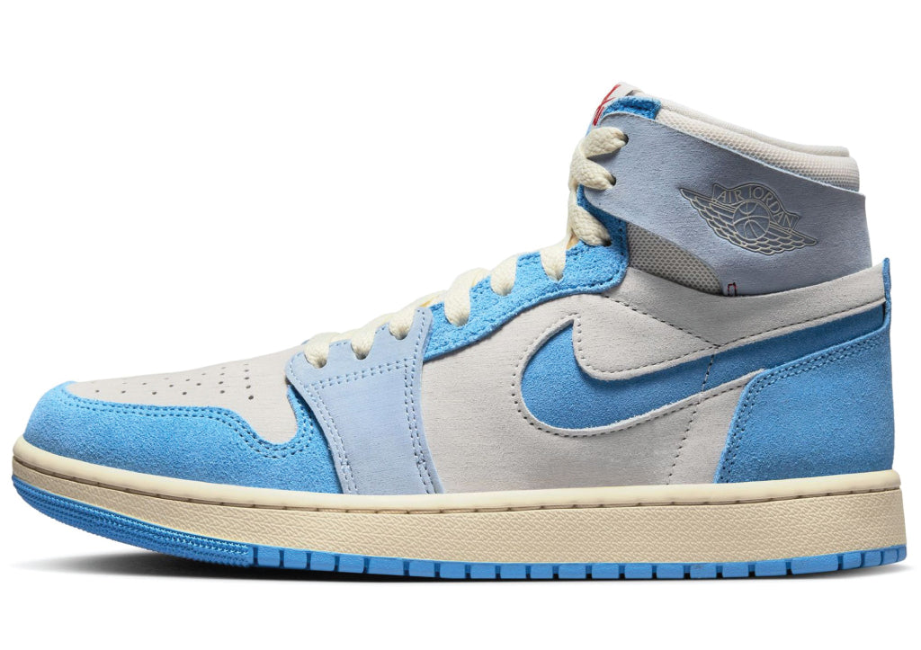 Air Jordan 1 High Zoom Air CMFT 2 Phantom University Blue Wmns